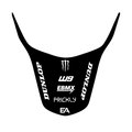 surron lbx rear fender decal