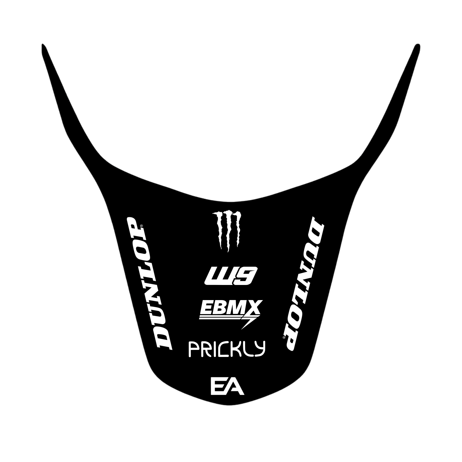 surron lbx rear fender decal