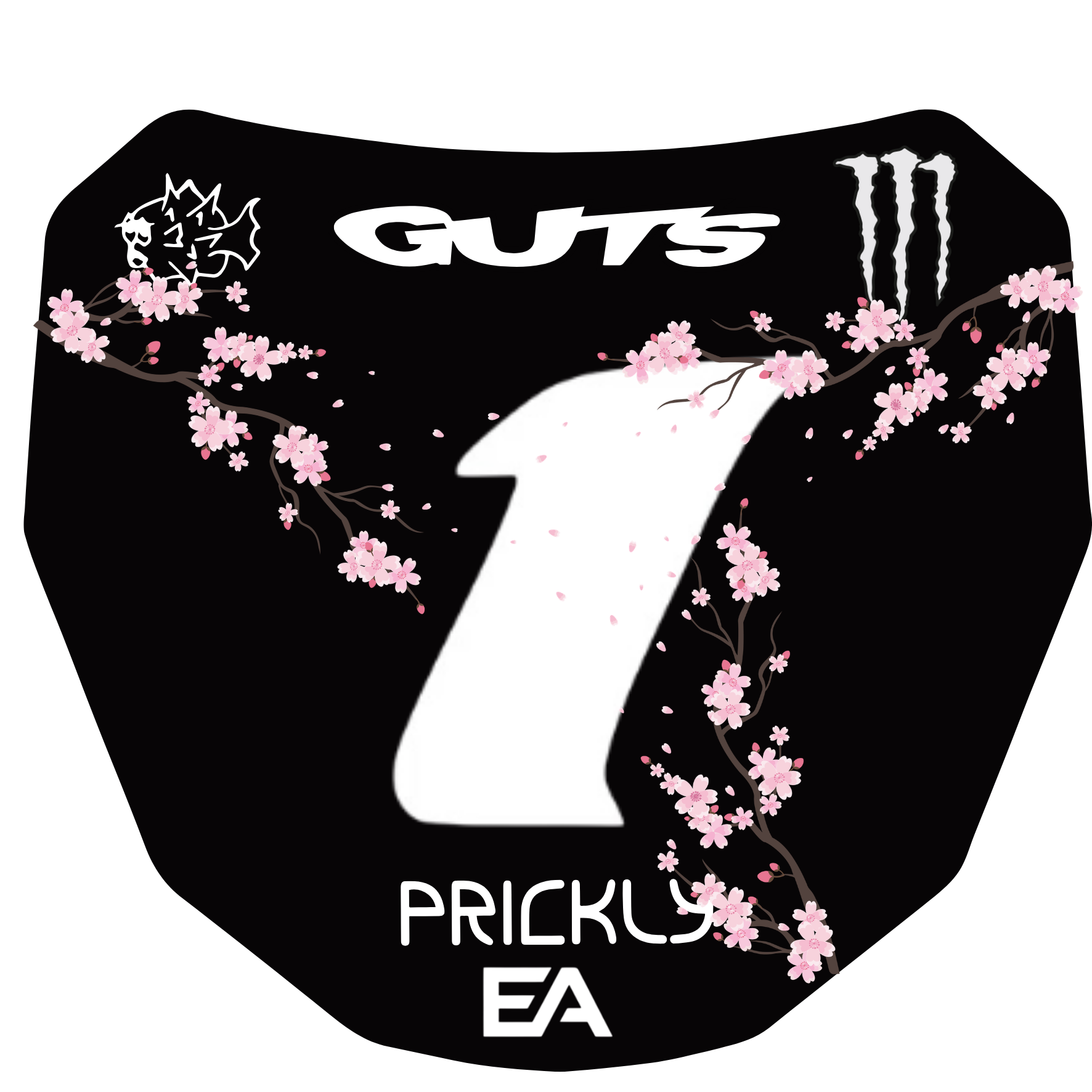 Pink/blue cherry blossom odi